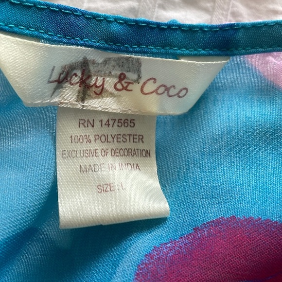 Lucky & Coco embellished bathing suit cover up - Picture 8 of 8